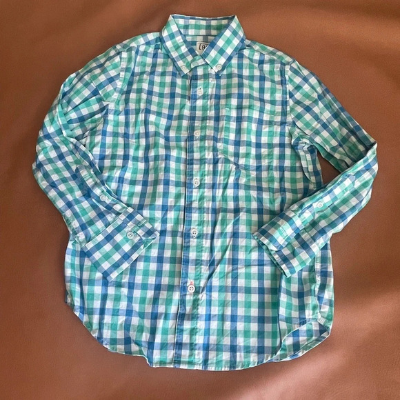 Boys button down shirt bundle crewcuts, Sonoma, and old navy - Picture 8 of 11